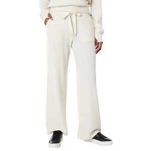 THRIVE SOCIETE Wide Leg Lounge Pants Crme Brulee XS